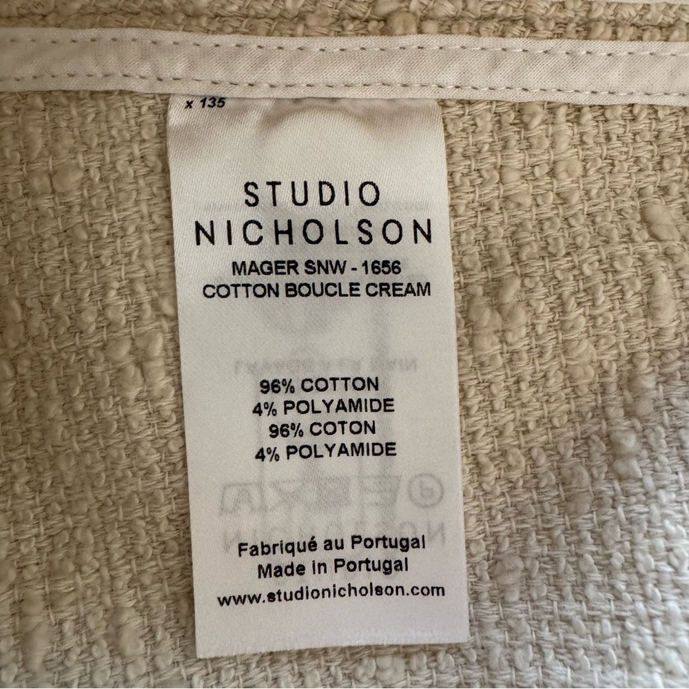 Studio Nicholson Mager Boucle Top - Picture 11 of 13